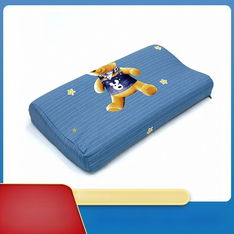 gj Pernă Memory Cotton pentru copii, formă dreptunghiulară, 1–2 kg, țesătură Tianzhu Cotton, potrivită pentru copii și sugari