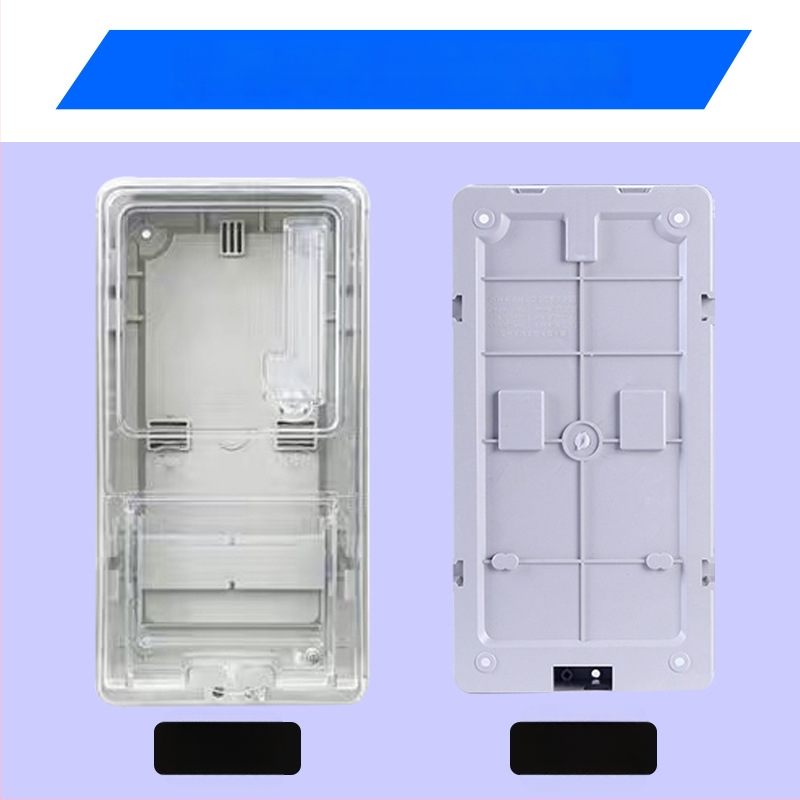 Електрическа кутия за измервател за едно жилище, корпус от висококачествен пластмаса; 1 контур, Ред 1; Функция: разпределение на мощност и изход, IP30