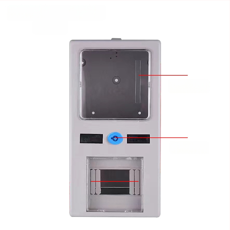 Електрическа кутия за измервател за едно жилище, корпус от висококачествен пластмаса; 1 контур, Ред 1; Функция: разпределение на мощност и изход, IP30