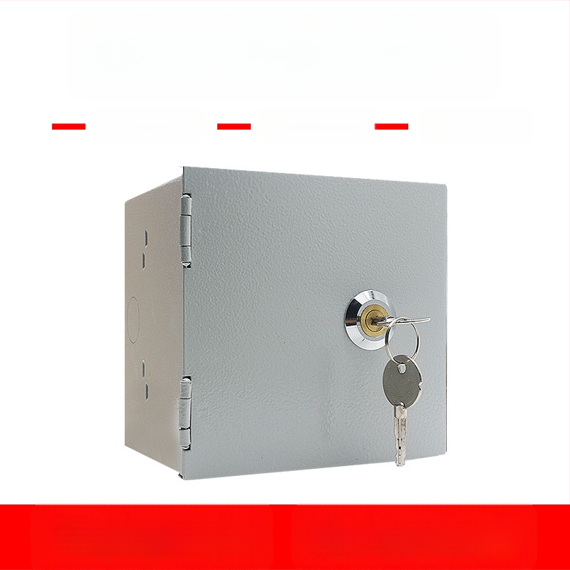 Външна кутия за зарядно за автомобилна батерия с ключалка, защита против кражба, IP45, корпус от желязо, тип 86, номинален ток 10 A