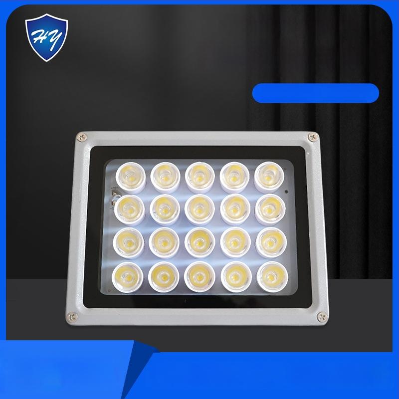 LED kiegészítő világítás megfigyelőkamerákhoz út- és parkoló területeken — IP66, 12V/AC24V/AC220V, 15–100W, 2400–4200 lm