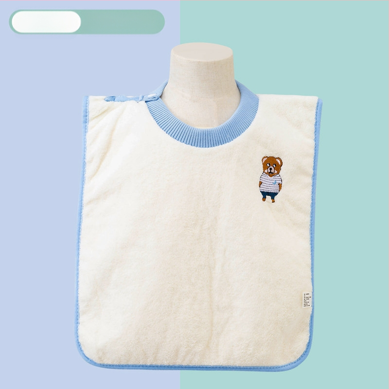 Бебешка кърпа за миене с Coral Velvet, карикатурен принт, бродирана, за бебета, 80–100 g