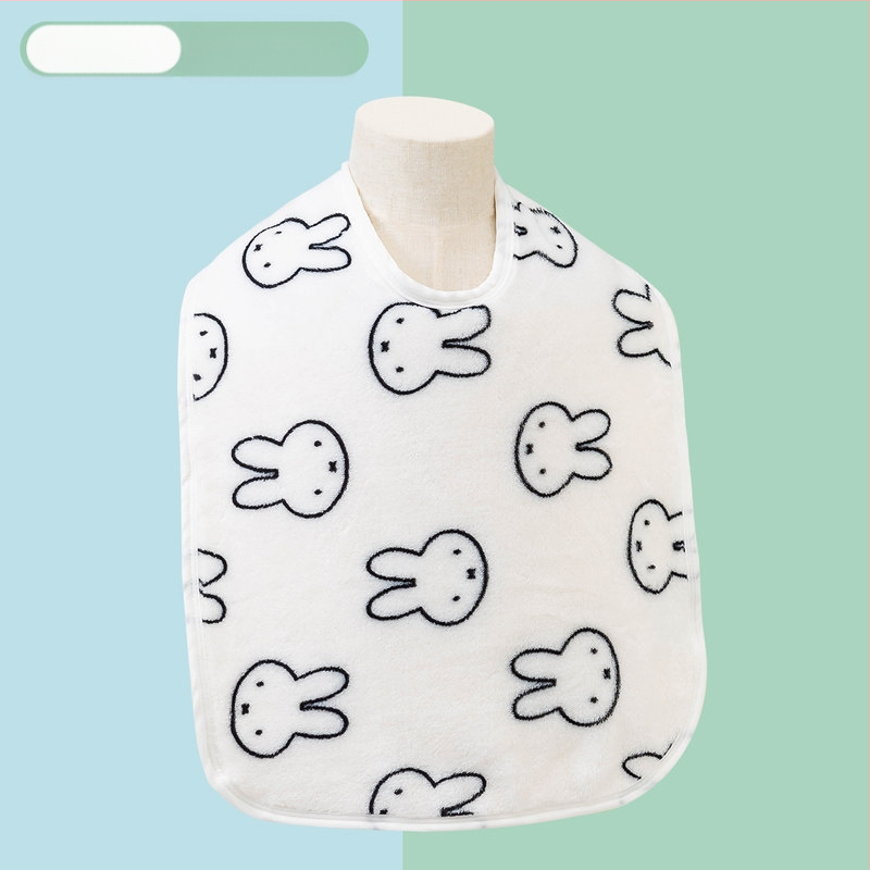 Бебешка кърпа за миене с Coral Velvet, карикатурен принт, бродирана, за бебета, 80–100 g