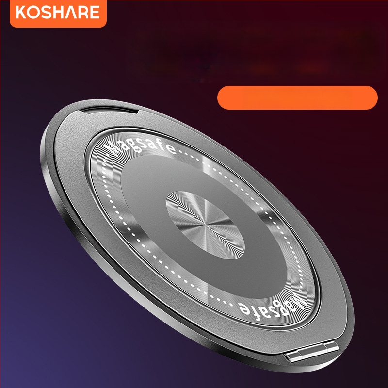 Сгъваема стойка за телефон с магнитно всмукване и адхезивно фиксиране, анти-трептене, метално-пластмасова конструкция, персонализируема, за кола, бюро и дом