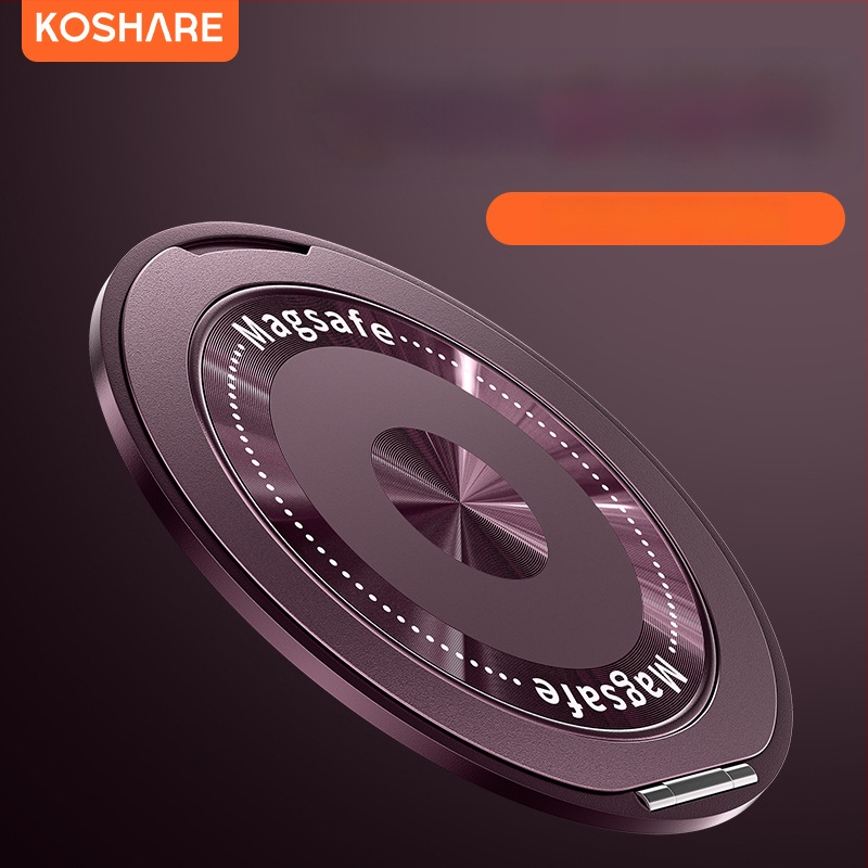 Сгъваема стойка за телефон с магнитно всмукване и адхезивно фиксиране, анти-трептене, метално-пластмасова конструкция, персонализируема, за кола, бюро и дом