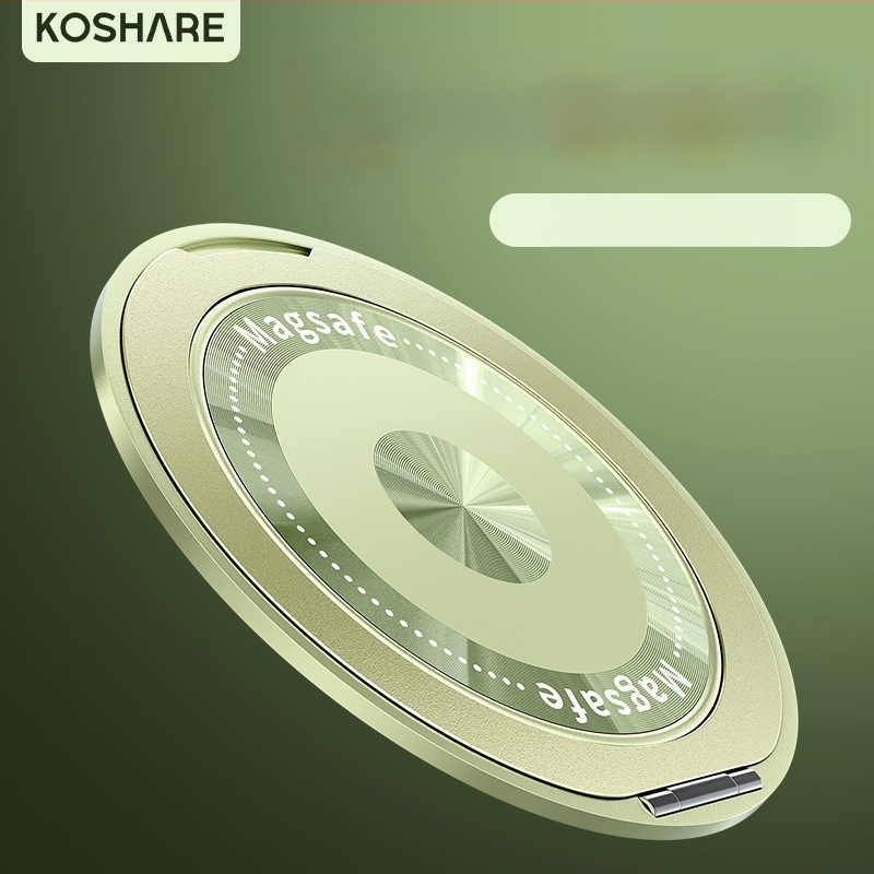 Сгъваема стойка за телефон с магнитно всмукване и адхезивно фиксиране, анти-трептене, метално-пластмасова конструкция, персонализируема, за кола, бюро и дом