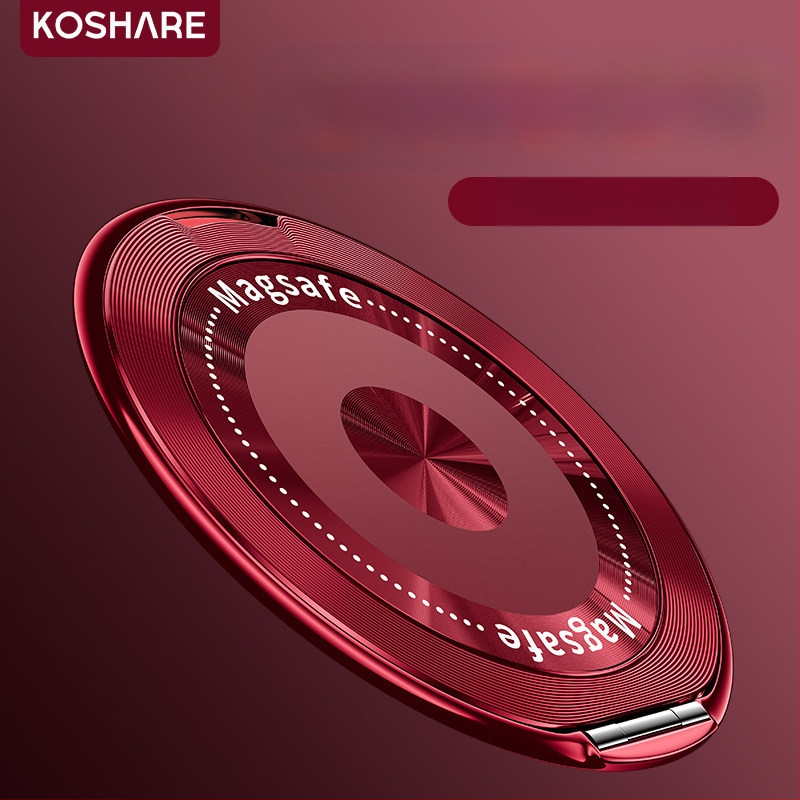 Сгъваема стойка за телефон с магнитно всмукване и адхезивно фиксиране, анти-трептене, метално-пластмасова конструкция, персонализируема, за кола, бюро и дом