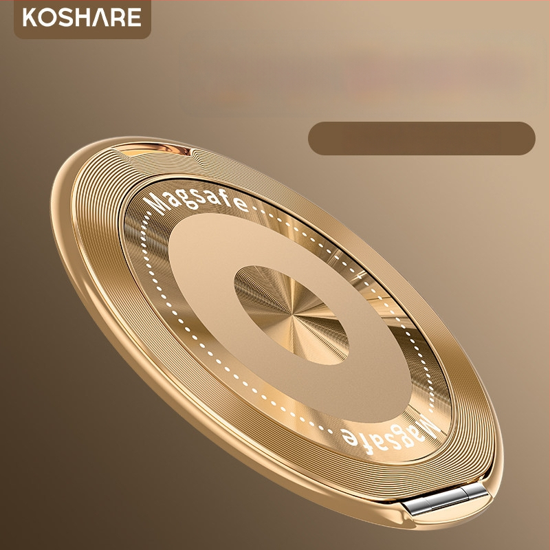 Сгъваема стойка за телефон с магнитно всмукване и адхезивно фиксиране, анти-трептене, метално-пластмасова конструкция, персонализируема, за кола, бюро и дом