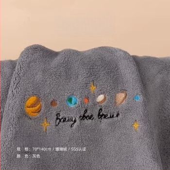 Носима кърпа за баня с обвивка - полиестерни влакна, 150D, абсорбираща, бързосъхнеща, за домашна употреба