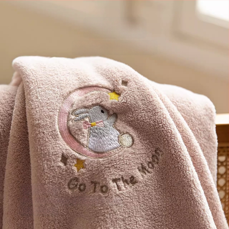 Носима кърпа за баня с обвивка - полиестерни влакна, 150D, абсорбираща, бързосъхнеща, за домашна употреба