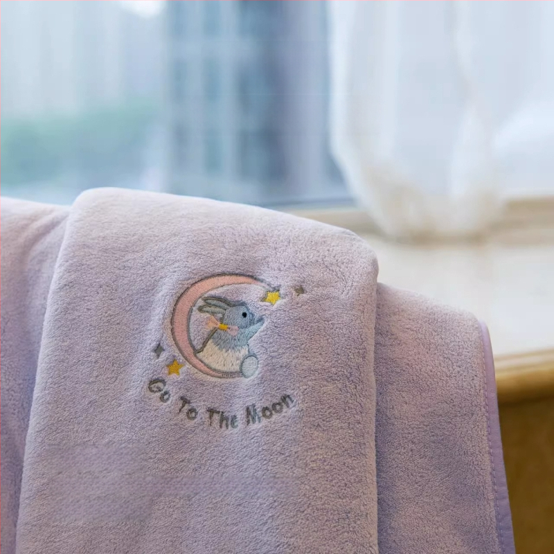 Носима кърпа за баня с обвивка - полиестерни влакна, 150D, абсорбираща, бързосъхнеща, за домашна употреба