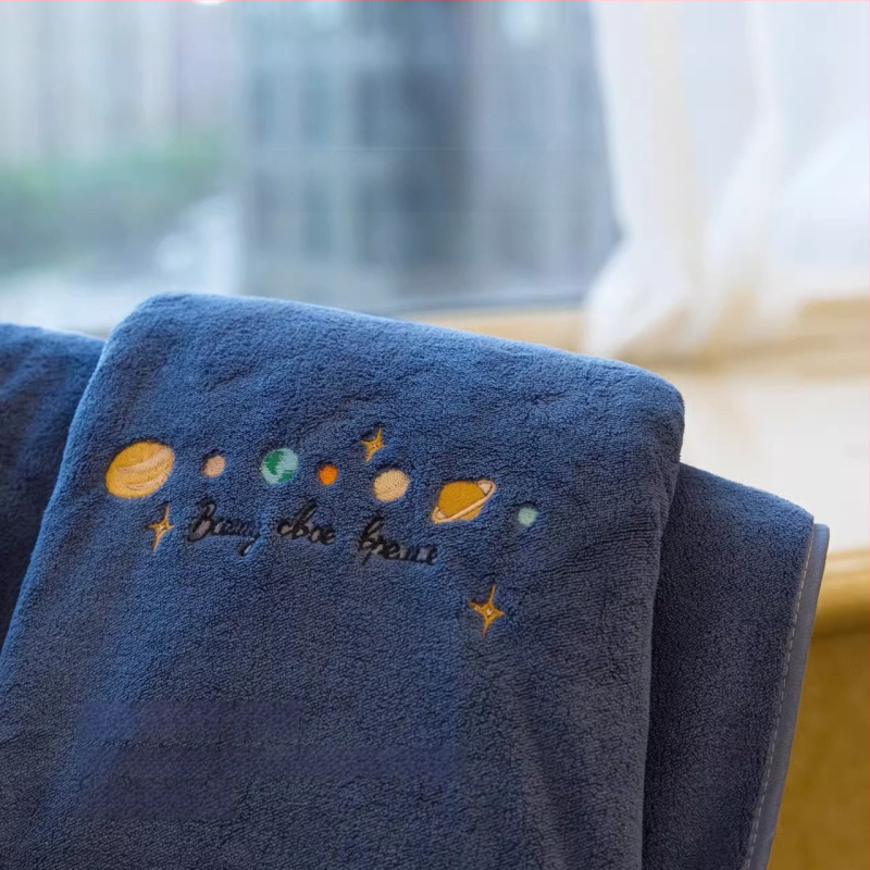 Носима кърпа за баня с обвивка - полиестерни влакна, 150D, абсорбираща, бързосъхнеща, за домашна употреба