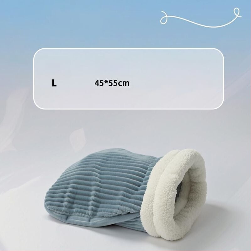 Φωλιά γάτας – κλειστή κατασκευή για θέρμη το χειμώνα, φλανελ υλικό, εσωτερική χρήση, κατάλληλο για μικρές έως μεσαίες γάτες, αποσπώμενο και πλενόμενο