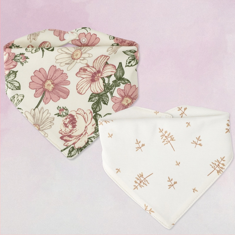 Βρεφικό τριγωνικό σαλιάκι με σχέδιο κινουμένων σχεδίων, 100% βαμβάκι, αδιάβροχο, για νεογέννητα 0–1 έτους