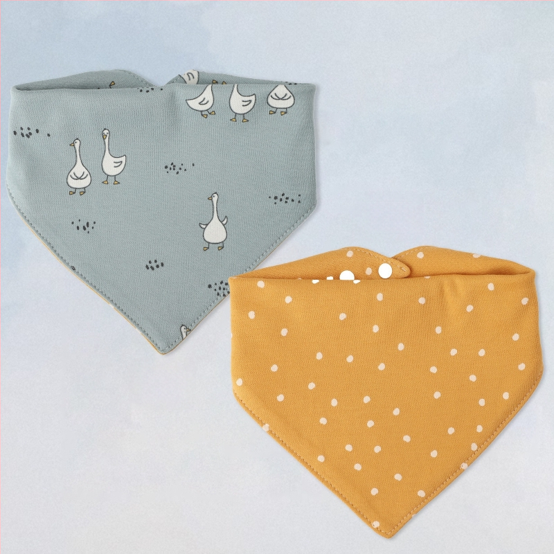 Βρεφικό τριγωνικό σαλιάκι με σχέδιο κινουμένων σχεδίων, 100% βαμβάκι, αδιάβροχο, για νεογέννητα 0–1 έτους