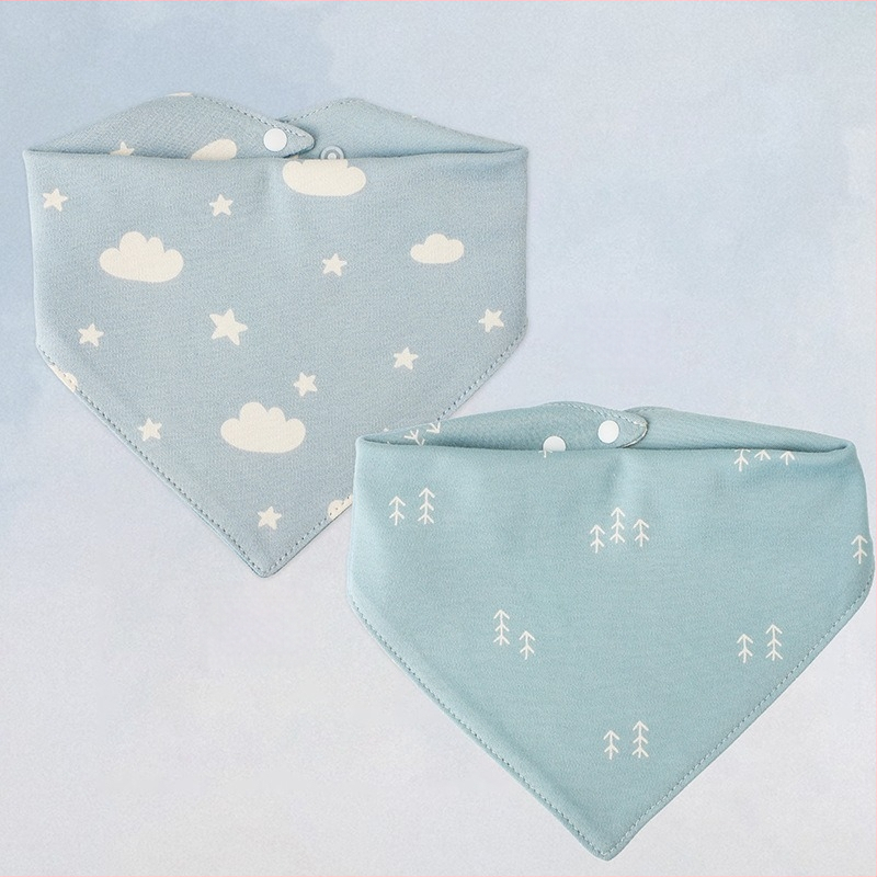 Βρεφικό τριγωνικό σαλιάκι με σχέδιο κινουμένων σχεδίων, 100% βαμβάκι, αδιάβροχο, για νεογέννητα 0–1 έτους