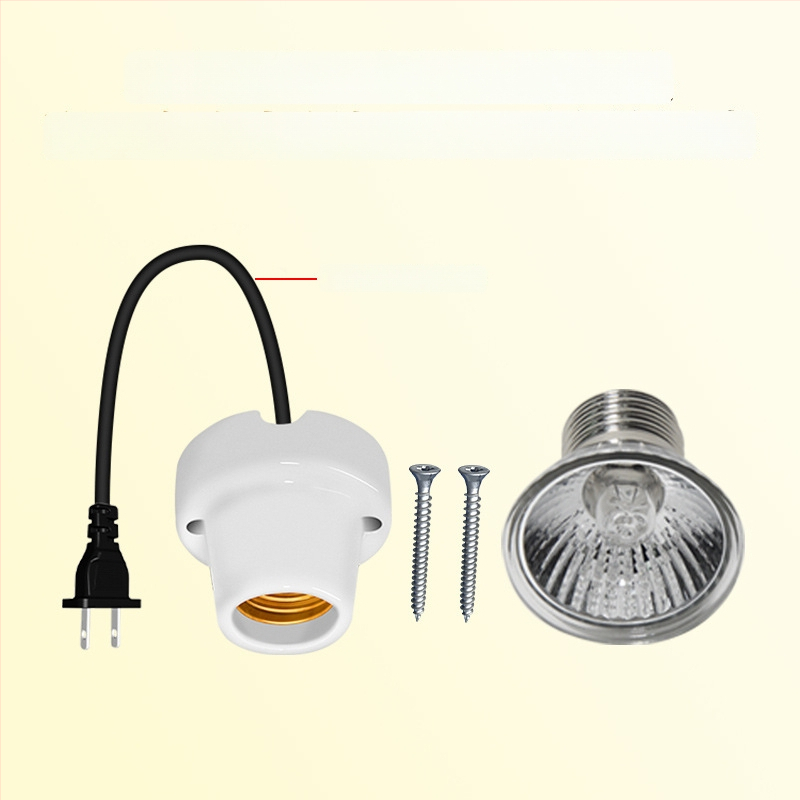 Λυχνία θέρμανσης κοτόπουλων με αυτόματο θερμοστάτη για σταθερή θερμοκρασία σε κουτί εκτροφής