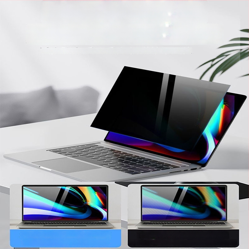 MacBook Air magánéletvédelmi kijelzőfilm, teljes ragasztású, 360°-os négy oldalról véd, PET háromrétegű szerkezet