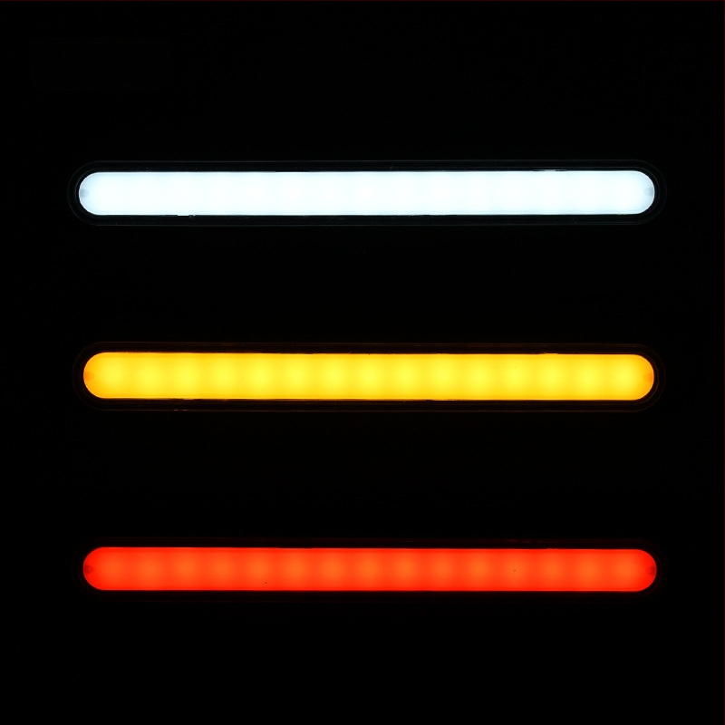 LED zadné svetlo pre nákladné auto, 15-LED svetelný vodič brzdy, 24V, 5W, 6000K