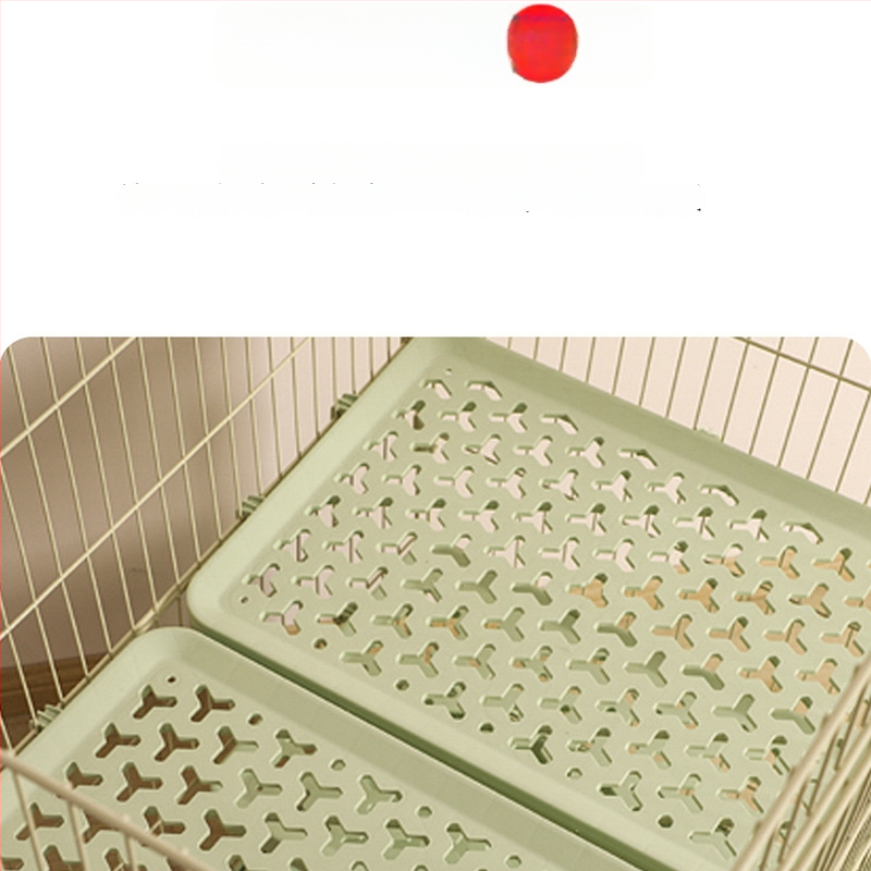 Κλουβί για κουνέλια με πολλά επίπεδα, εσωτερική χρήση, μάρκα Chuangyi, κατασκευή από συνδυασμό πλαστικού και μεταλλικού καλωδίου