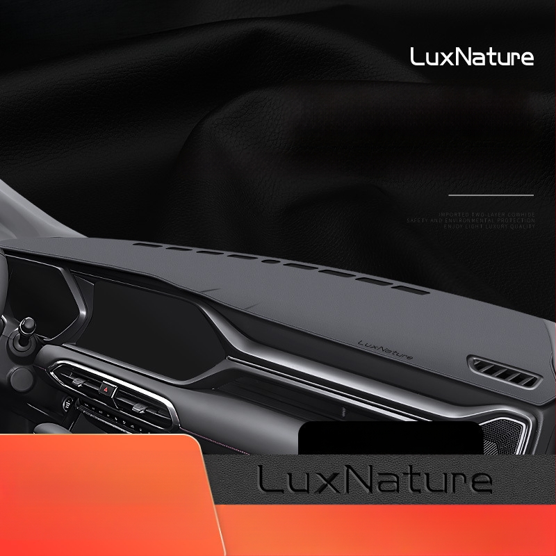 Covoraș din piele pentru bordul central cu logo-ul mărcii — Cod produs Ltao710675412364