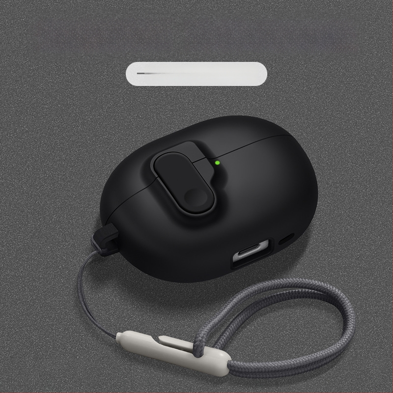 Carcasă pentru Huawei FreeBuds 5i/6i – stil clip, personaj desen animat cu stele, TPU moale, finisaj spray