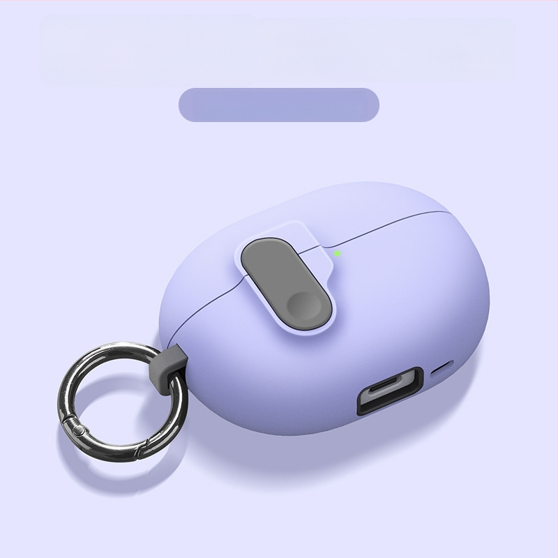 Carcasă pentru Huawei FreeBuds 5i/6i – stil clip, personaj desen animat cu stele, TPU moale, finisaj spray