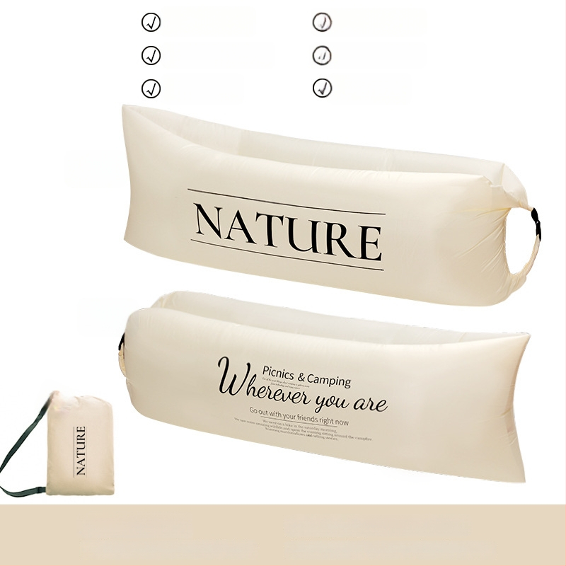 Φουσκωτό κρεβάτι για ένα άτομο Lecamp – φορητή λύση κάμπινγκ (730 g; χωρητικότητα 300 kg; Oxford ύφασμα; διπλής στρώσης κατασκευή)