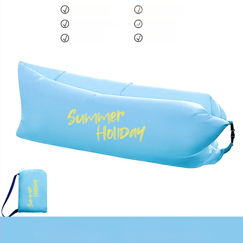 Φουσκωτό κρεβάτι για ένα άτομο Lecamp – φορητή λύση κάμπινγκ (730 g; χωρητικότητα 300 kg; Oxford ύφασμα; διπλής στρώσης κατασκευή)