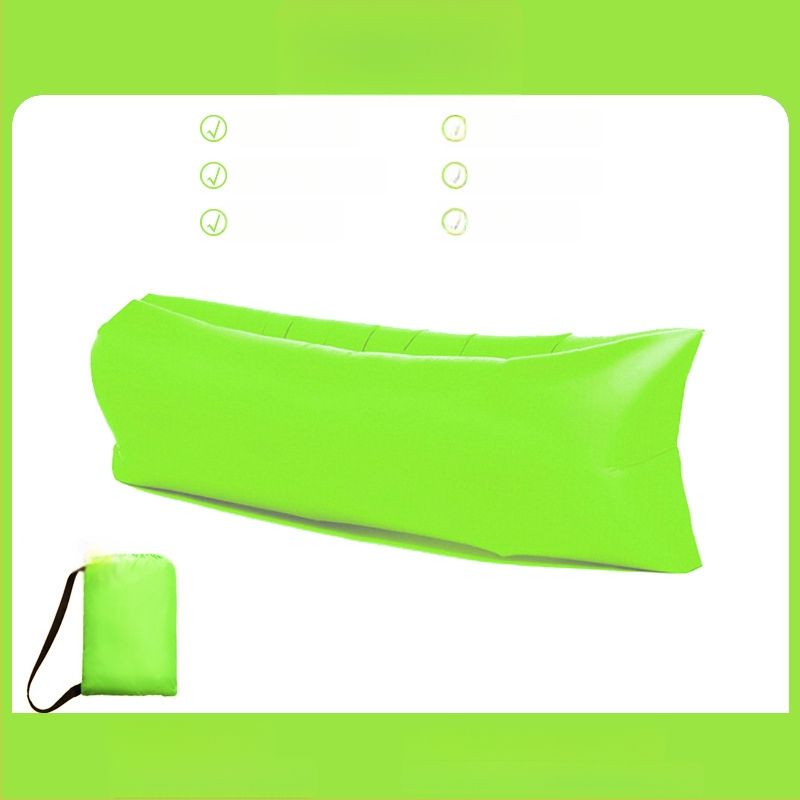 Φουσκωτό κρεβάτι για ένα άτομο Lecamp – φορητή λύση κάμπινγκ (730 g; χωρητικότητα 300 kg; Oxford ύφασμα; διπλής στρώσης κατασκευή)