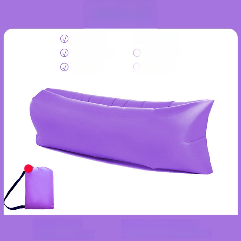 Φουσκωτό κρεβάτι για ένα άτομο Lecamp – φορητή λύση κάμπινγκ (730 g; χωρητικότητα 300 kg; Oxford ύφασμα; διπλής στρώσης κατασκευή)