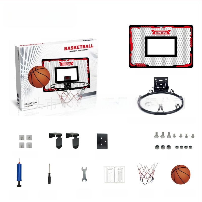 Gyerekeknek szánt vasöntvény kosárlabda keret beltéri és kültéri használatra – 1,8 kg, Sheng Xinda