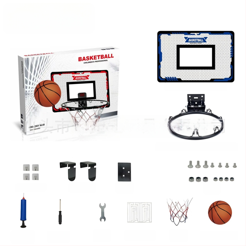 Gyerekeknek szánt vasöntvény kosárlabda keret beltéri és kültéri használatra – 1,8 kg, Sheng Xinda