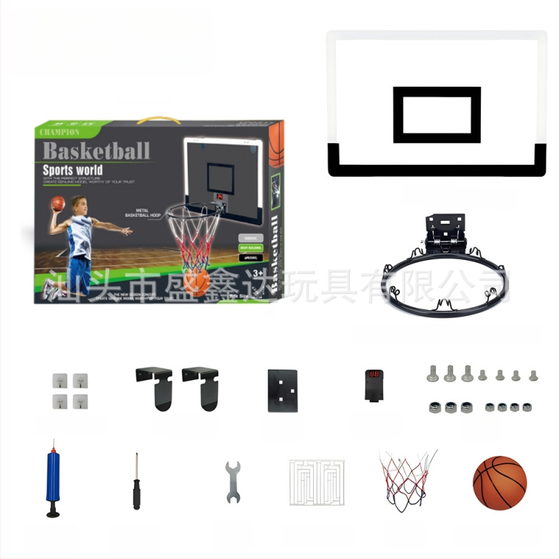 Gyerekeknek szánt vasöntvény kosárlabda keret beltéri és kültéri használatra – 1,8 kg, Sheng Xinda