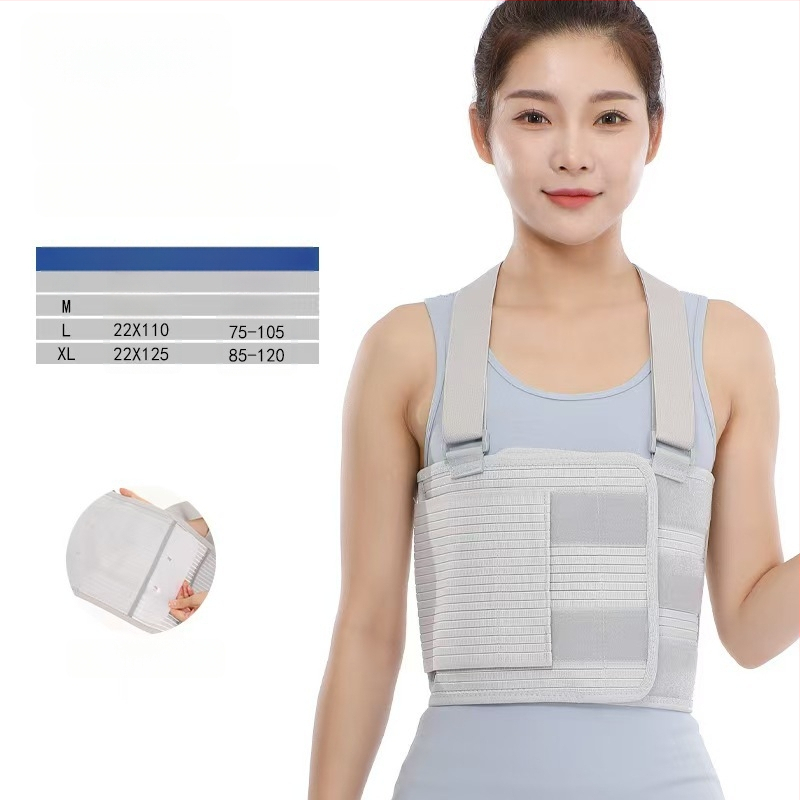 Ζώνη σταθεροποίησης κατά κάταγμα πλευρού και αποκατάσταση μετά από εγχείρηση θώρακα ή καρδιάς, στήριξη θωρακικής σπονδυλικής στήλης, νάρθηκας διόρθωσης βαλγού, προστατευτικό μέσης