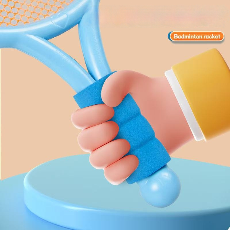 Σετ ρακέτες μπάντμιντον και τένις με πολυεστερικές χορδές, 95–100 g, μέτρια σκληρότητα, εσωτερική/εξωτερική χρήση