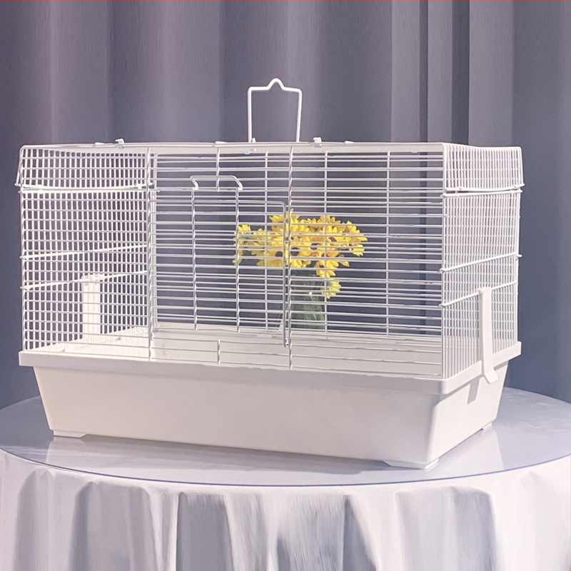 Κλουβί για χάμστερ, ορθογώνιο, από σίδηρο, για εσωτερική χρήση, εύκολο στον καθαρισμό και αερίζεται