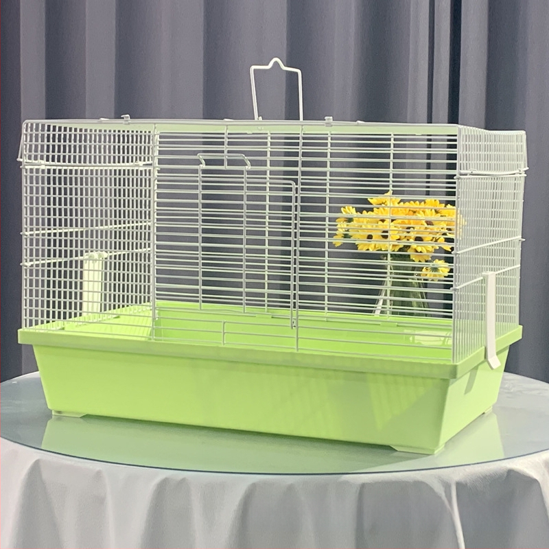 Κλουβί για χάμστερ, ορθογώνιο, από σίδηρο, για εσωτερική χρήση, εύκολο στον καθαρισμό και αερίζεται