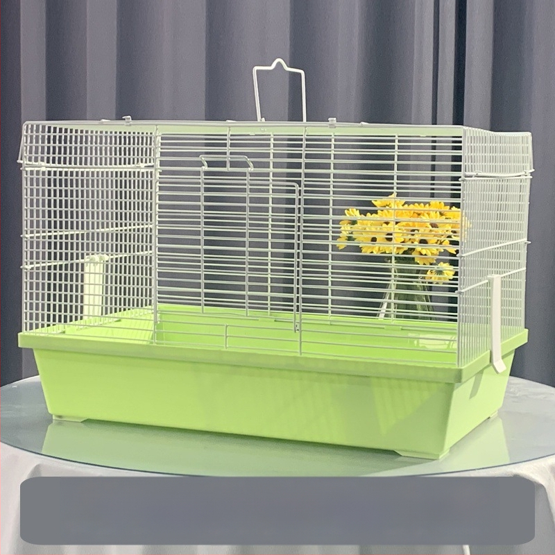 Κλουβί για χάμστερ, ορθογώνιο, από σίδηρο, για εσωτερική χρήση, εύκολο στον καθαρισμό και αερίζεται