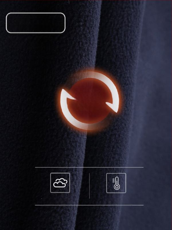 Unisex φλις μπουφάν, επένδυση και πλήρωση από πολυεστέρα, για φθινόπωρο και χειμώνα