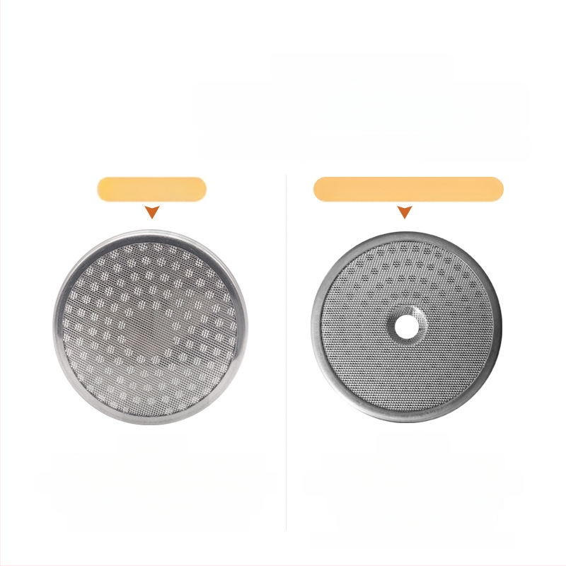 Espresso gép: főzőfej vízelosztó képernyő, szűrő; 304 rozsdamentes acél, modern minimalist design, egyszerű stílus