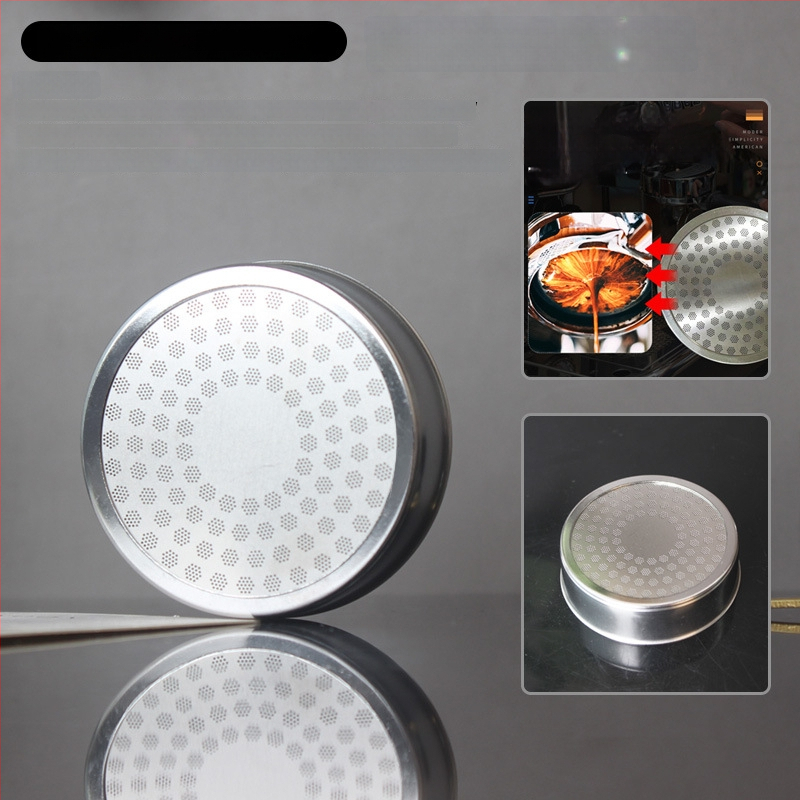 Espresso gép: főzőfej vízelosztó képernyő, szűrő; 304 rozsdamentes acél, modern minimalist design, egyszerű stílus