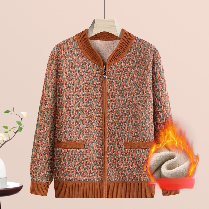 Női téli kardigán kabát kockás mintával, gyapjú‑poliészter keverék, legfeljebb 30% poliészter, 2025 tavaszi kiadás, elegáns városi stílus, hosszúság 50–65 cm