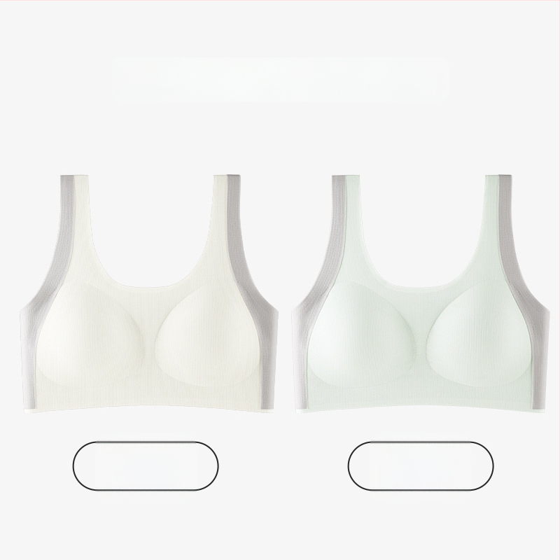 Σουτιέν για κορίτσια σε στιλ γιλέκο, νάιλον, πλήρης κάψα, λεπτές μορφοποιημένες κάψες με επένδυση από σπογγώδες, σταθερές διπλές τιράντες