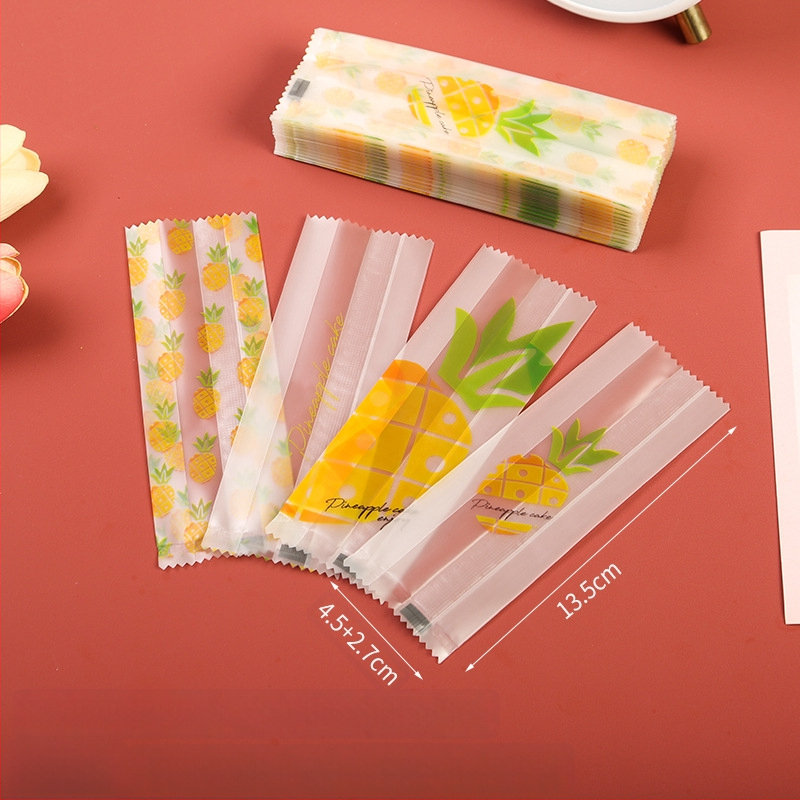 Pungă de ambalare pentru prăjitură cu ananas, imprimare gravură, material compozit, sigilare automată sau cu mașină