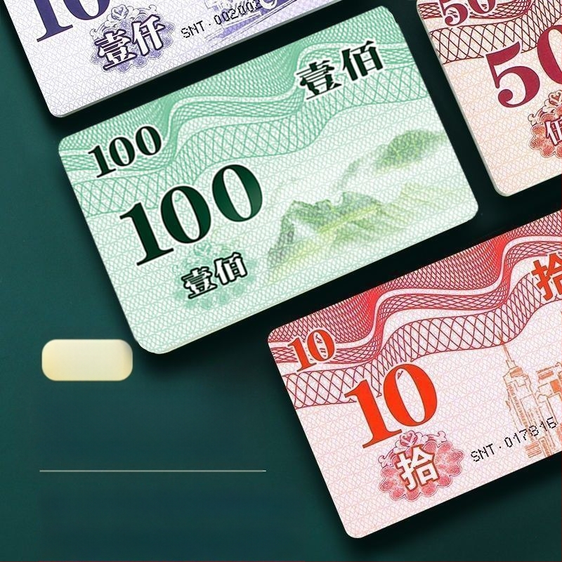 Чип карти от меламин за шахматни и игрални зали, водоустойчиви и задебелени