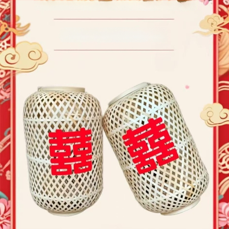 Lámpa bambuszból, rattan kivágott mintázattal, modern minimalista stílus, dekorációhoz szállodák és éttermek részére