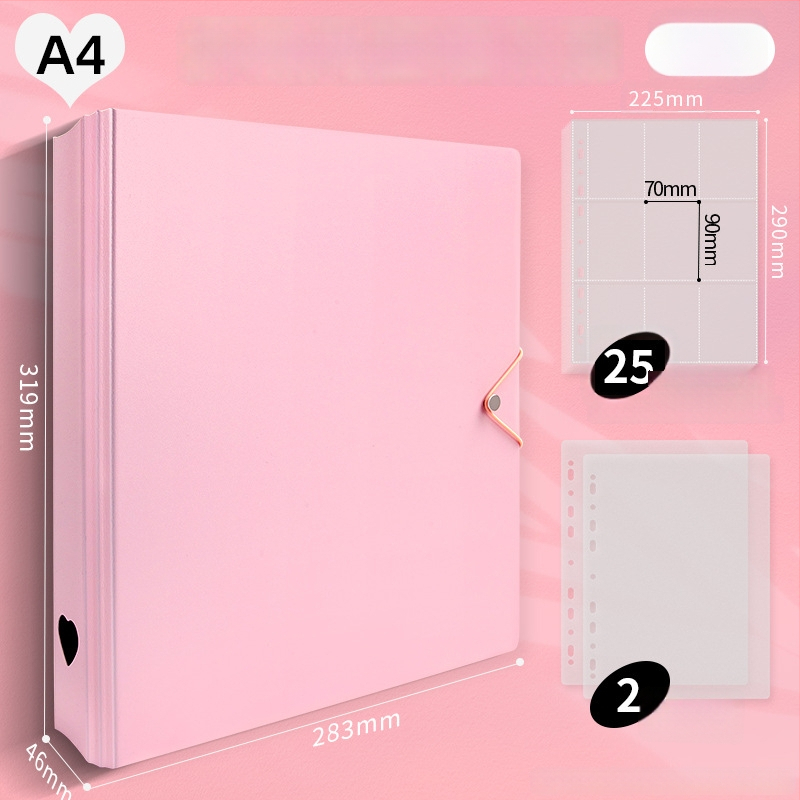 Φωτογραφικό άλμπουμ με αποσπώμενες σελίδες για παιδιά, PP εξώφυλλο, δυνατότητα προσαρμογής λογοτύπου