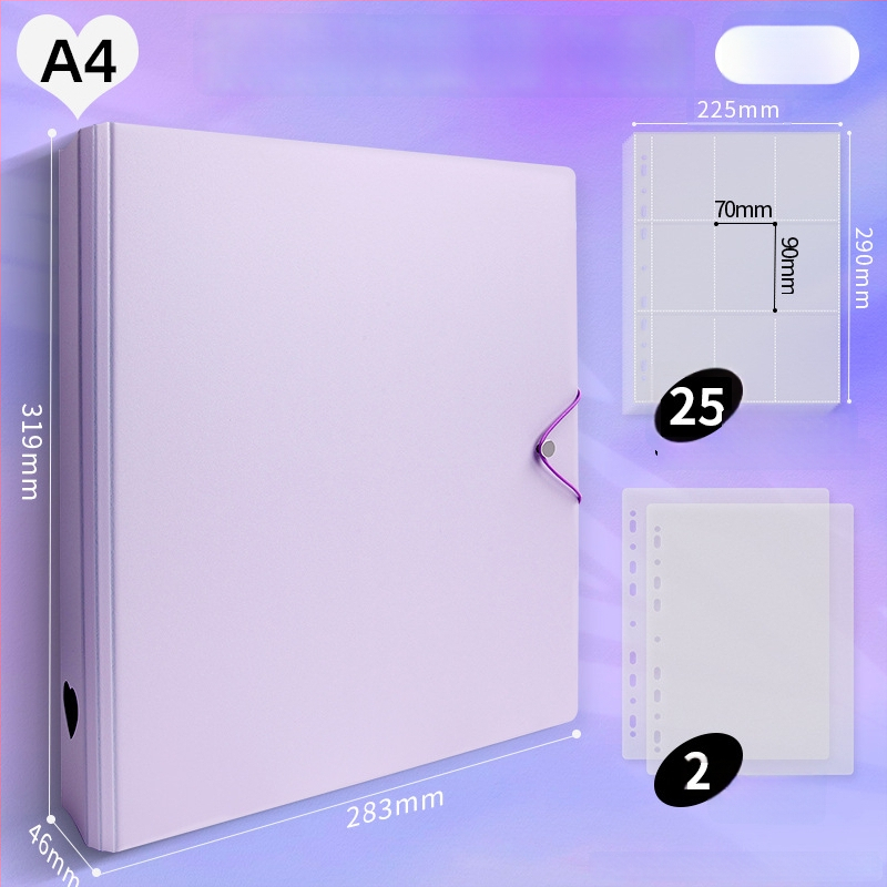 Φωτογραφικό άλμπουμ με αποσπώμενες σελίδες για παιδιά, PP εξώφυλλο, δυνατότητα προσαρμογής λογοτύπου