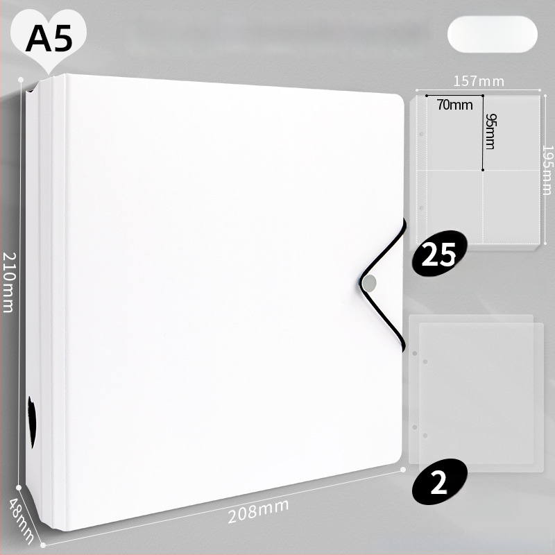 Φωτογραφικό άλμπουμ με αποσπώμενες σελίδες για παιδιά, PP εξώφυλλο, δυνατότητα προσαρμογής λογοτύπου